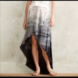 Gypsy 05 Seascape Maxi Tie-Dye Silk Skirt